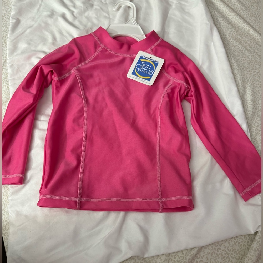 Pink Toddler shirt spf 50+ size 3t/4t